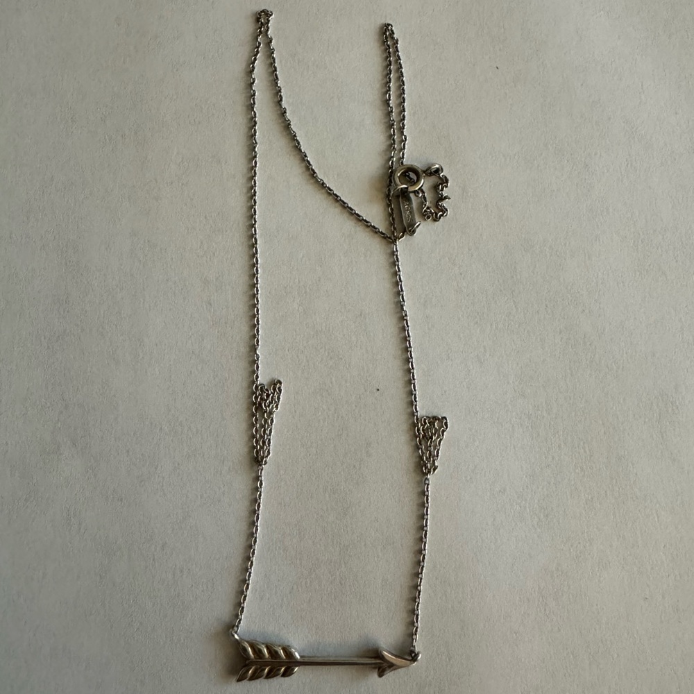 Retired Sterling Silver Tiffany & Co.
Arrow Necklace